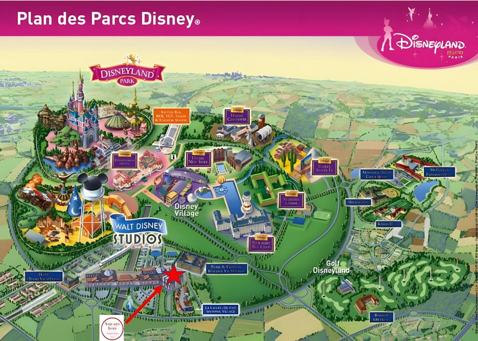 Place Toscane, 8P, Fibre Et Parking A Disneyland Serris Buitenkant foto